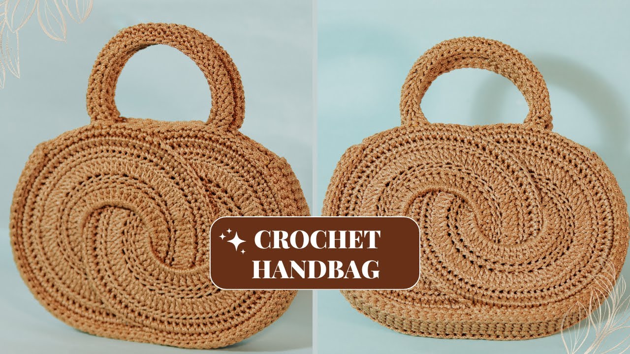 CROCHET HANDBAG | How to crochet a Quiet Luxury Hand Bag (UPDATED AUDIO AVAILABLE)