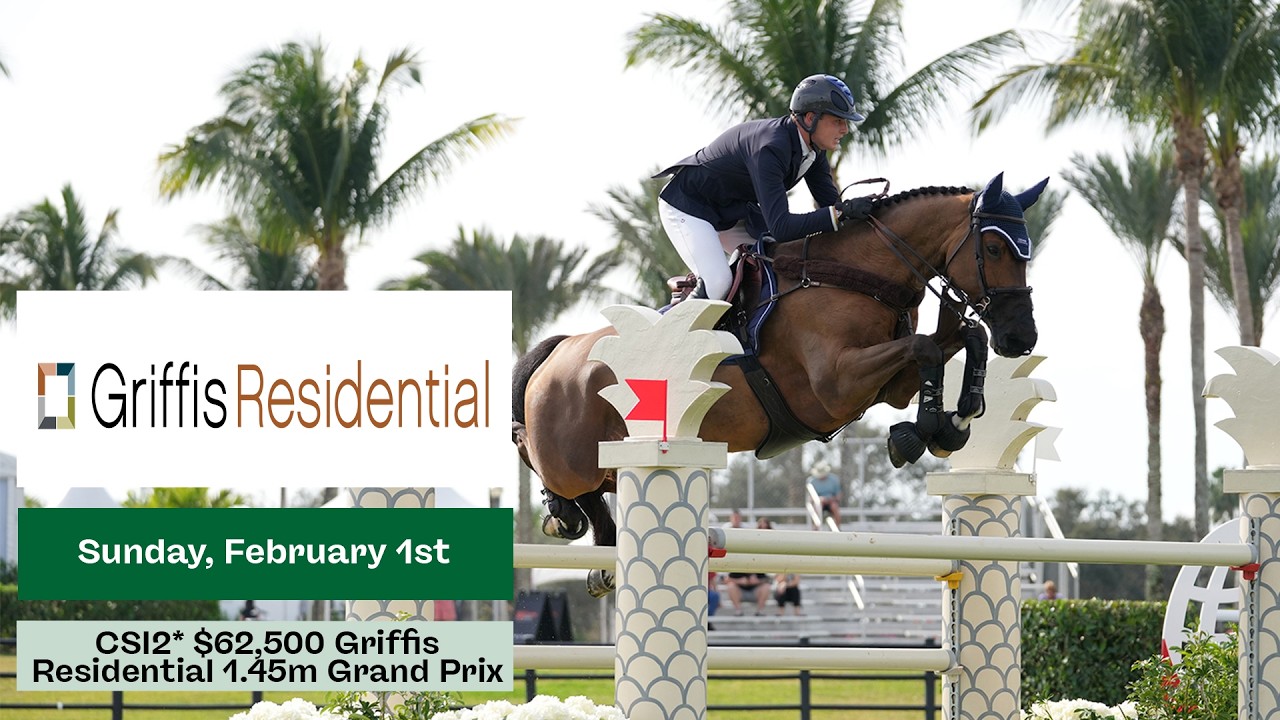 Watch the $62,500 Griffis Residential CSI2* 1.45m Grand Prix