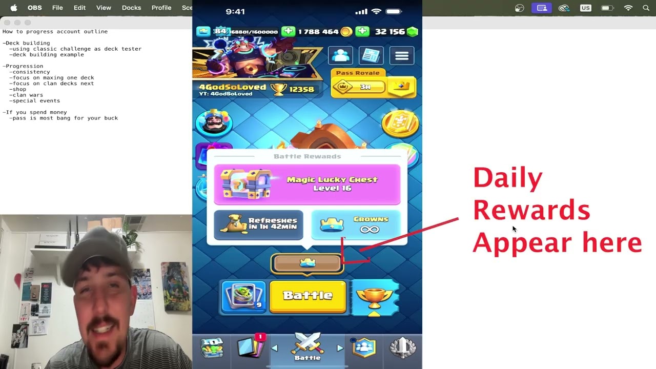 Clash Royale -- How to Progress Your Account