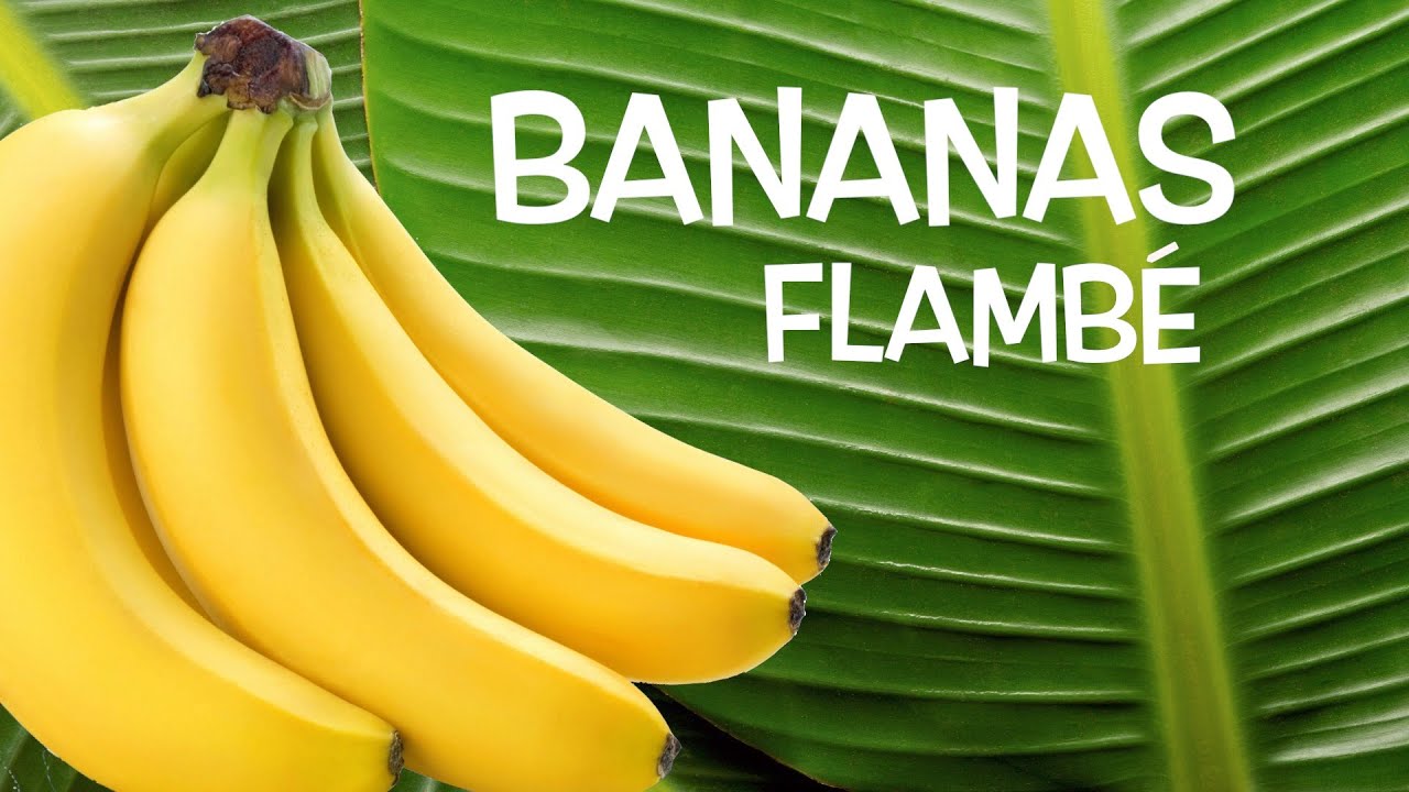 Bananas Flambe on a Weber Q