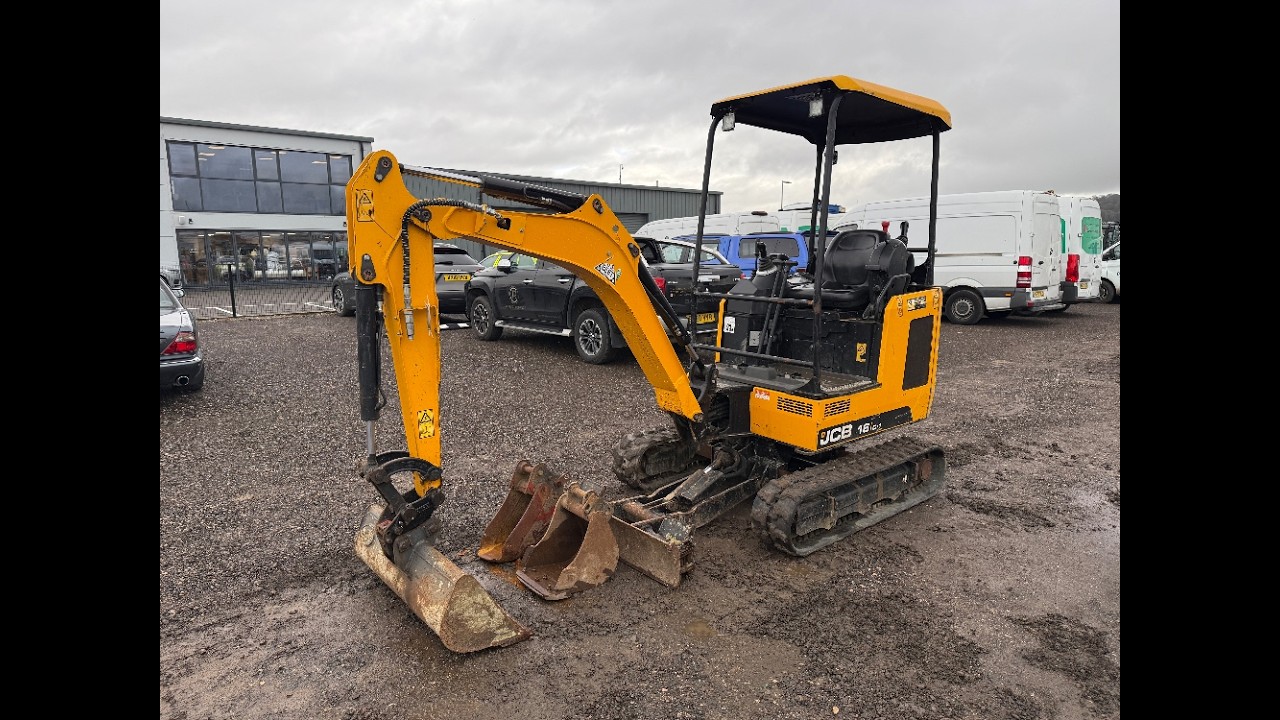 2022 JCB 16C-1 Mini Excavator