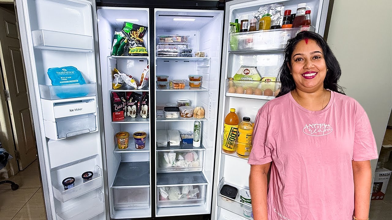 പുതിയ ഫ്രിഡ്ജ് കാണാൻ എല്ലാവർക്കും സ്വാഗതം|What's in our fridge|Fridge Tour|Neetha's Tasteland|2214