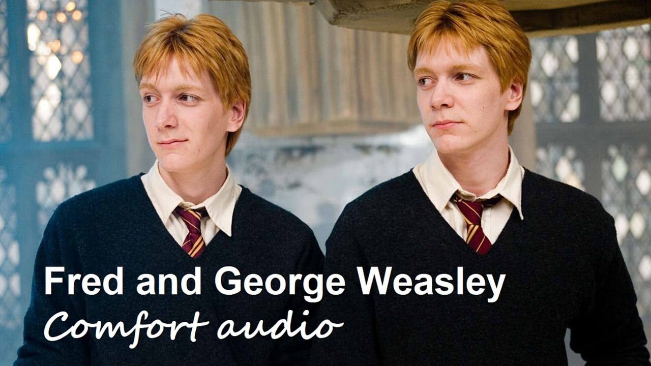 Spend a rainy day with Fred and George Weasley || audio for comfort, relaxation and falling asleep