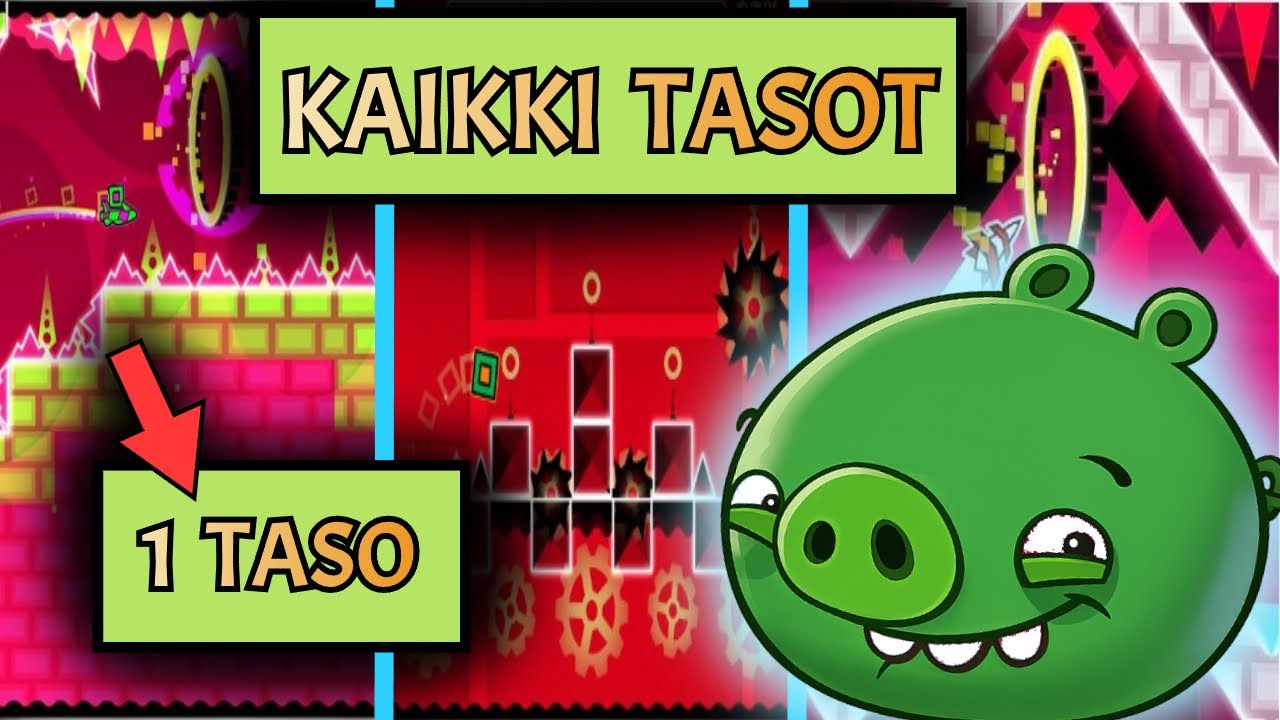 PRO Geometry dash Pelaaja VS Robtop Travel
