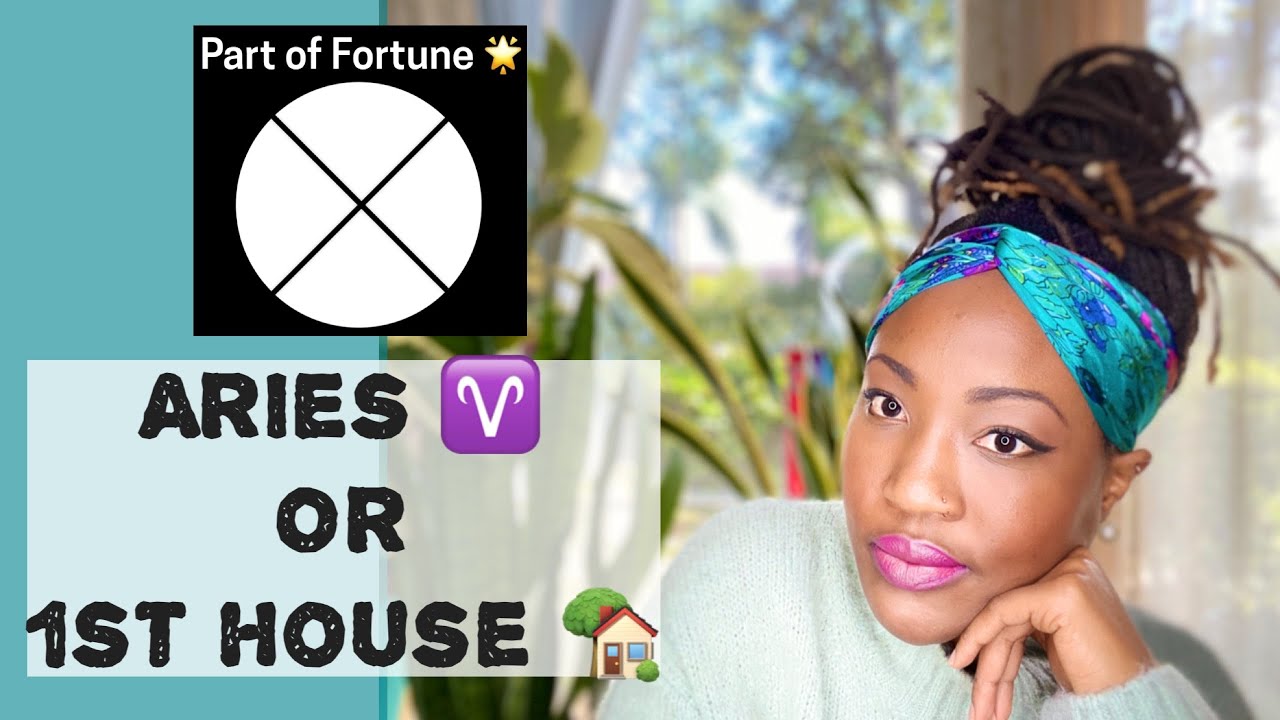 🔮 PART OF FORTUNE in ARIES ♈️ or  1st House 🏡 Rewards & Benefits // Natal Chart// Astrology