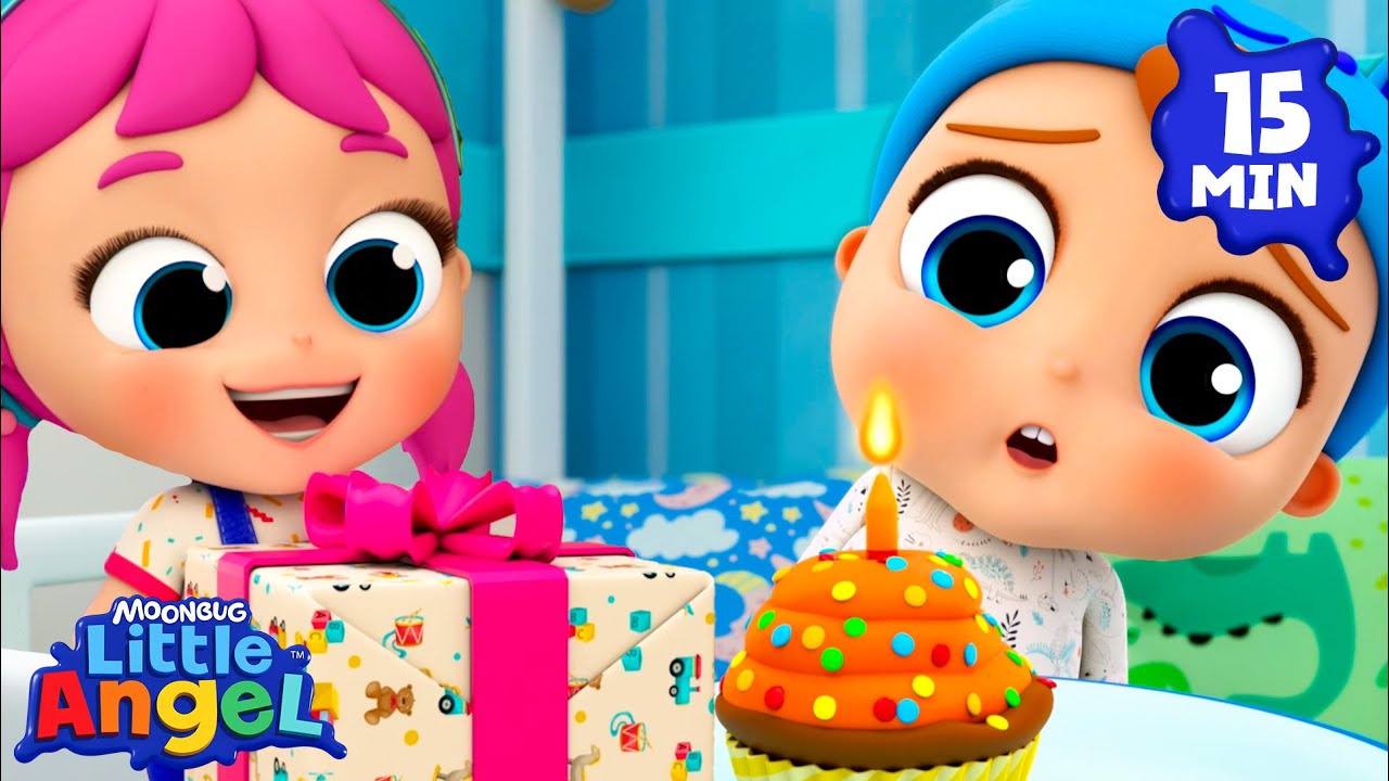 Celebrating YouTube's Birthday!  | Fun Sing Along Songs by @LittleAngel Playtime