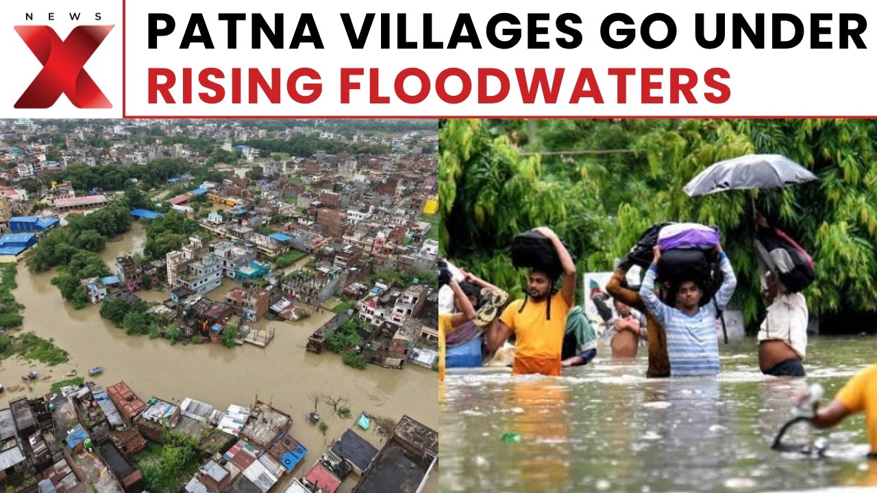 Patna Flood Ganga-Sone In Spate, Dozens Of Diara Villages Submerged | NewsX