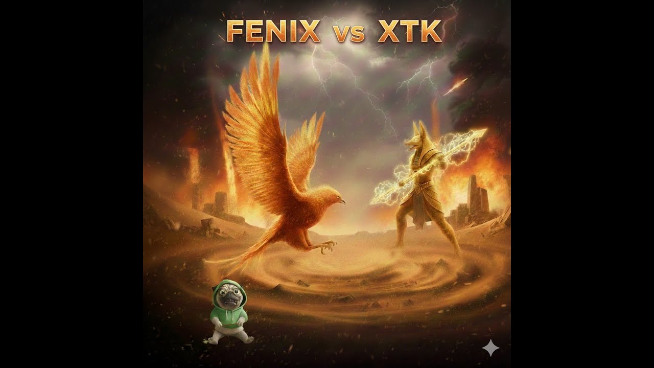 ✨💫❤️ Crew Battle 3vs3  - 🐕 XTK vs FENIX🐦‍🔥