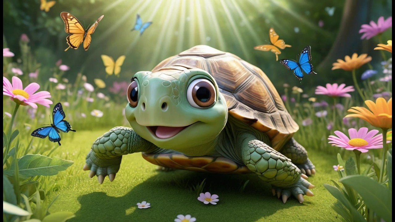 Tortoise Races with the Wind 🐢💨 | Fun Speed & Action Song | Kids Nursery Rhymes