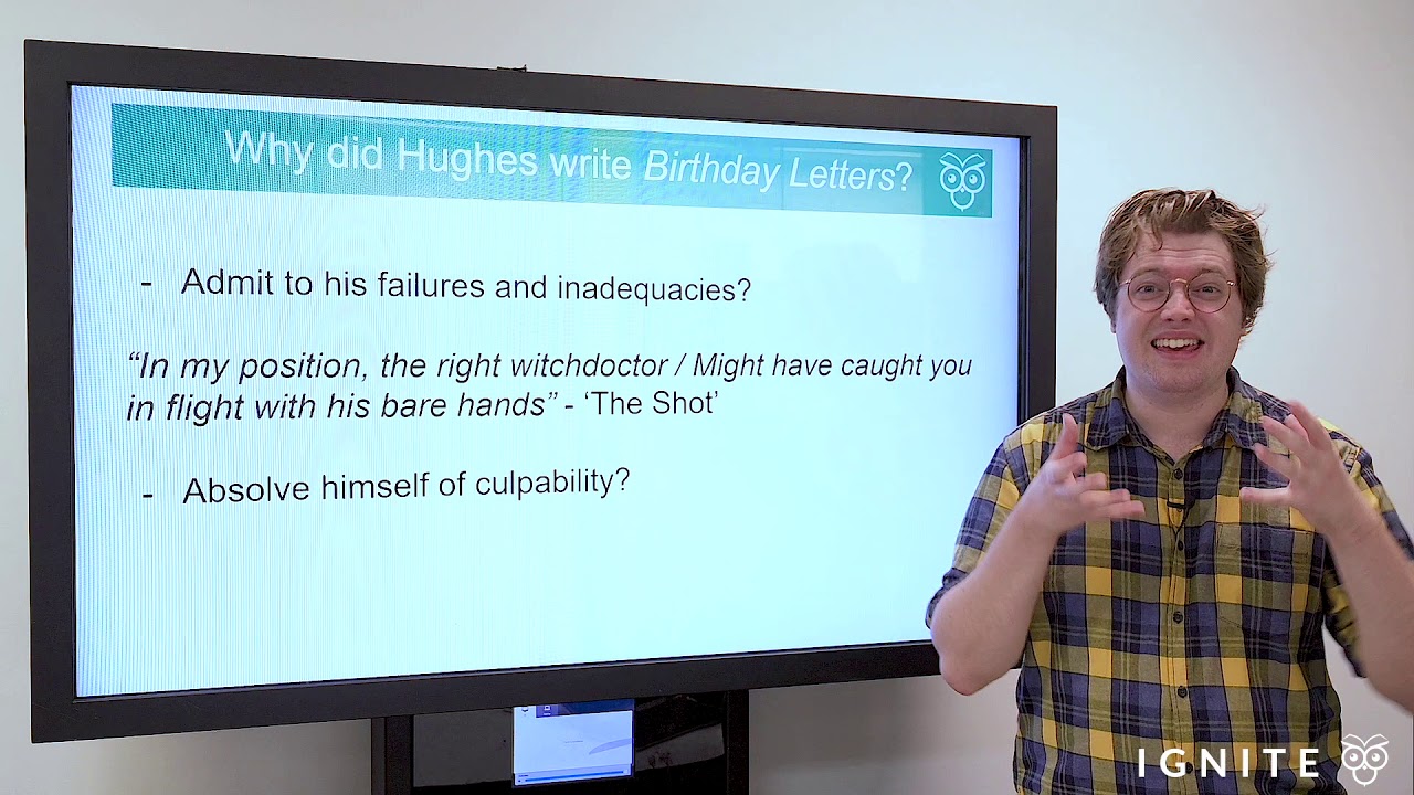 Why Did Ted Hughes Write 'Birthday Letters'?