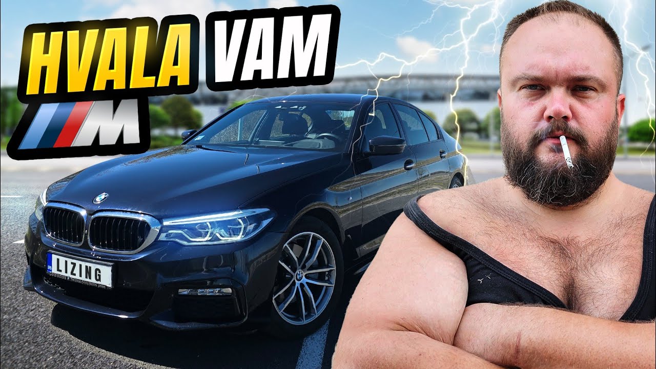 VIŠE NISAM DEBELI VEPAR nego SLATKI MEDA !!! KUPIO sam NOVU MAŠINU - BMW g30 520 D - FULL M paket !!