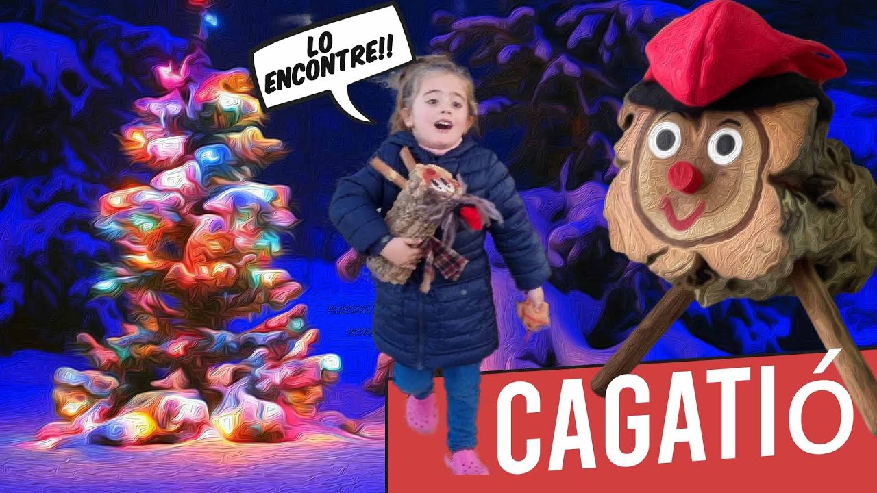 🤶 buscando al CAGA TIO avellanes y torrons con LEIA Z 2022 | catalan tradition para niños