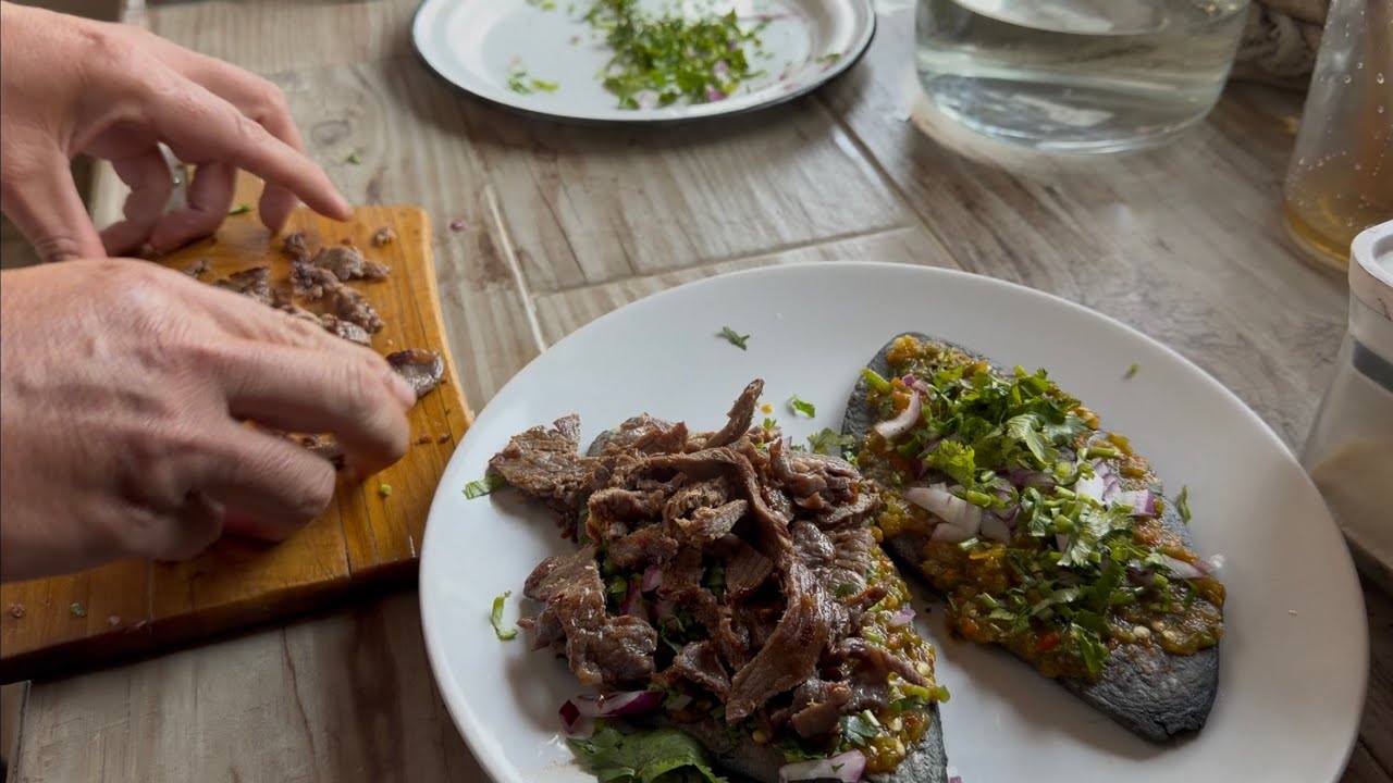 Come comida de hombres no de princesos ! 