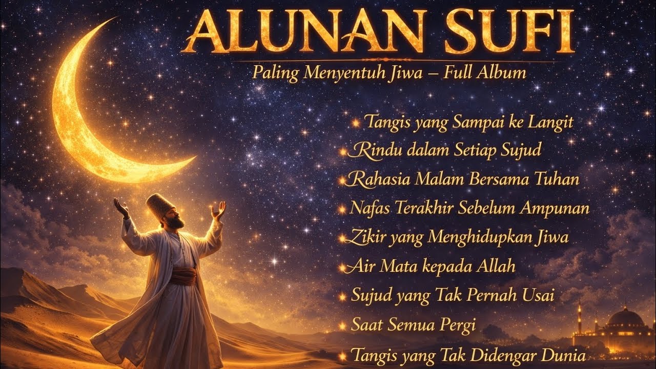Sujud Yang Tak Pernah Usai| Alunan Sufi Paling Menyentuh Jiwa