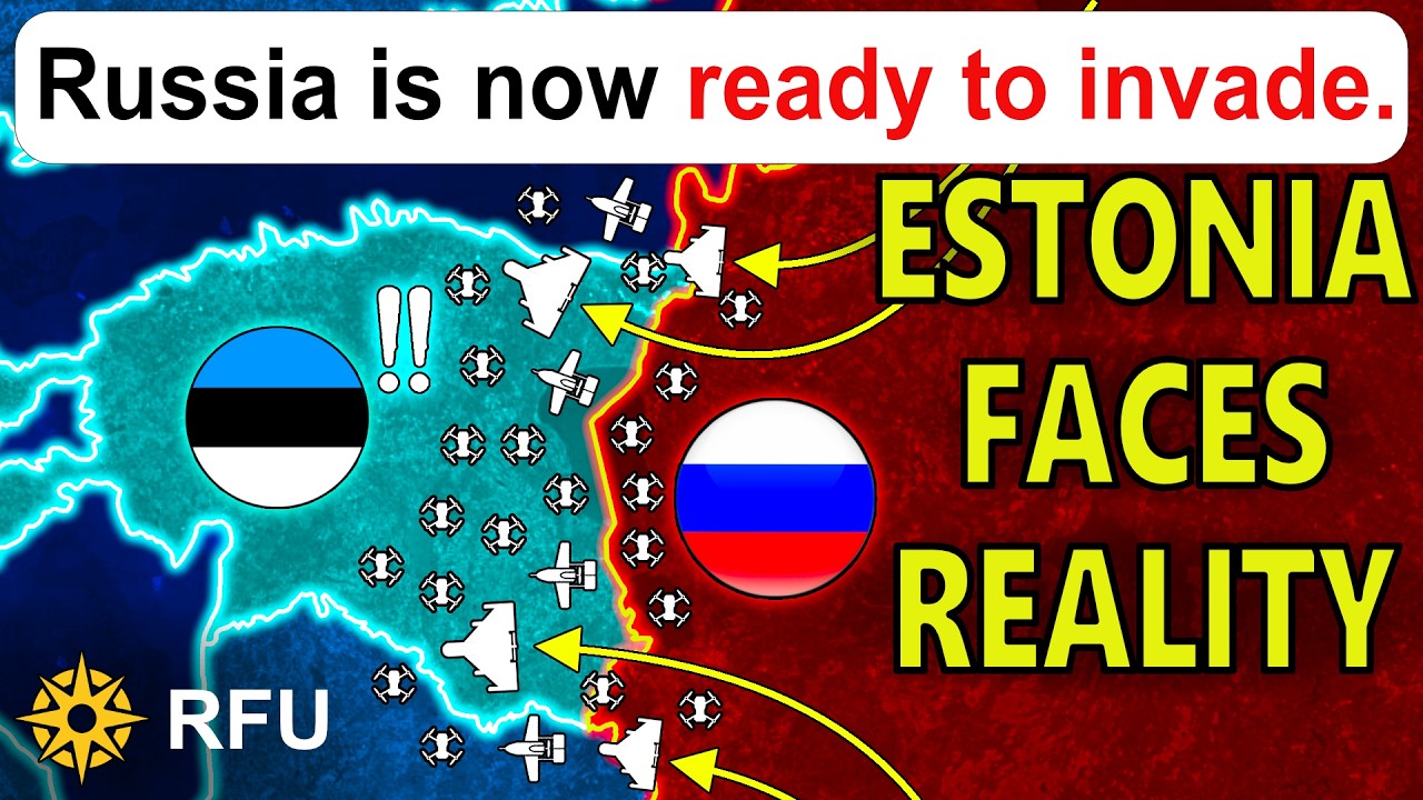 Estonia in shock: 10 drone pilots just wiped out 200 Estonian soldiers and 20 NATO AVFs in 6 hours