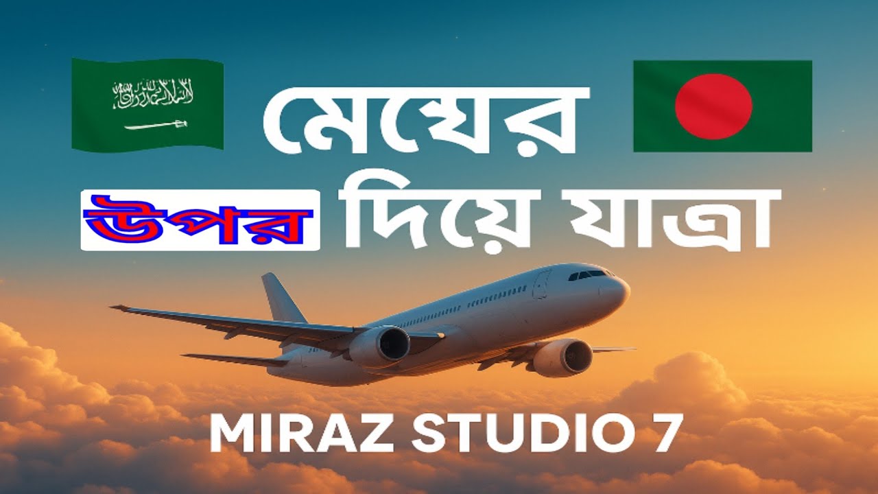 মেঘের উপর দিয়ে যাত্রা ✈️ সৌদি থেকে বাংলাদেশ |  #SaudiToBangladesh #AirTravel #BanglaVlog