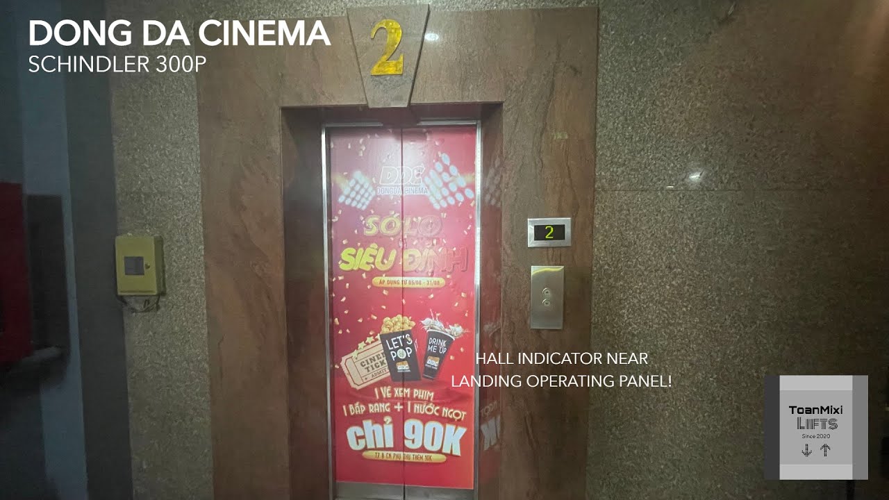 Dong Da Cinema - Schindler 300P Lifts | Toanmixi Lifts