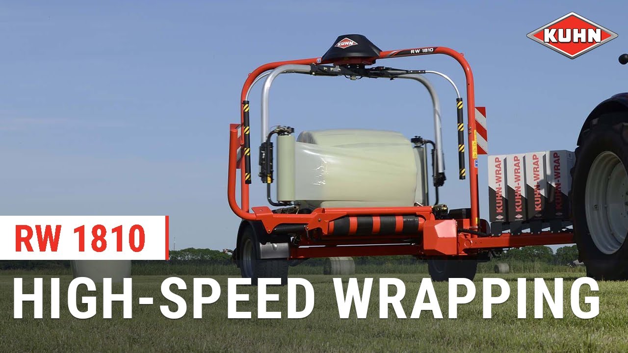 KUHN - RW 1810 Round bale wrappers (Alpine range)