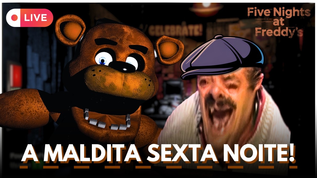 A SEXTA NOITE COM O FREDERICO! - Five Nights at Freddy's