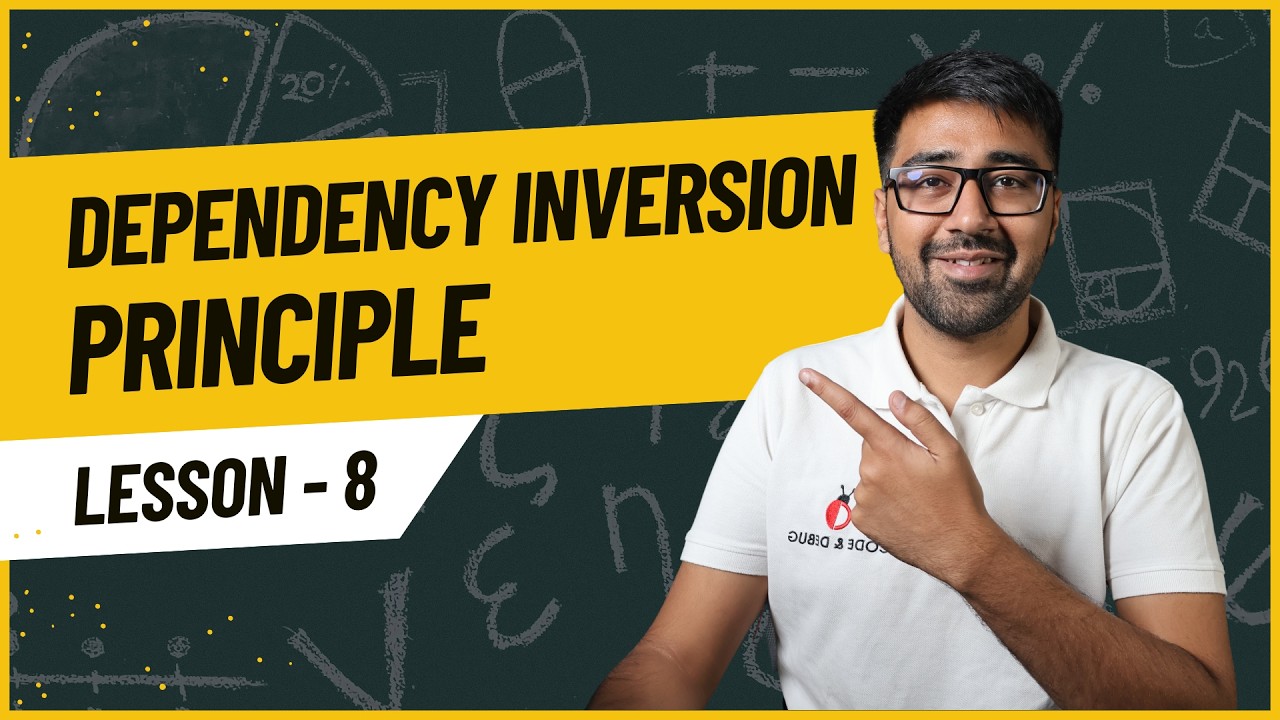 Dependency Inversion Principle Explained with Real Examples in Python | Low Level Design - Lesson 8