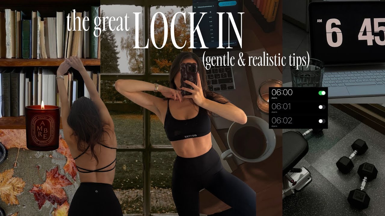 how to LOCK IN for autumn 🤎 | healthy routines & habits, realistic tips to level up before 2026
