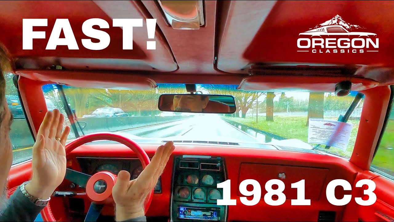1981 CHEVROLET CORVETTE C3 — ДОРОЖНЫЙ ТЕСТ