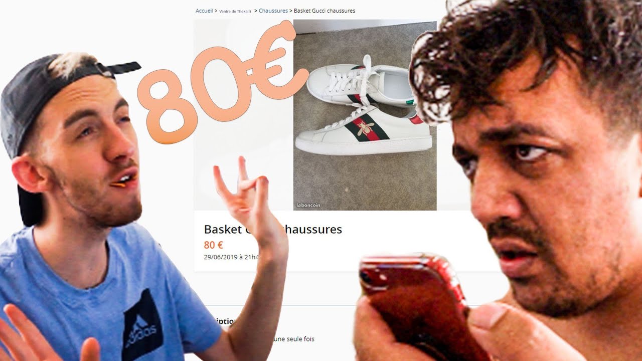 KENNY VEND MA PAIRE DE GUCCI SUR LEBONCOIN