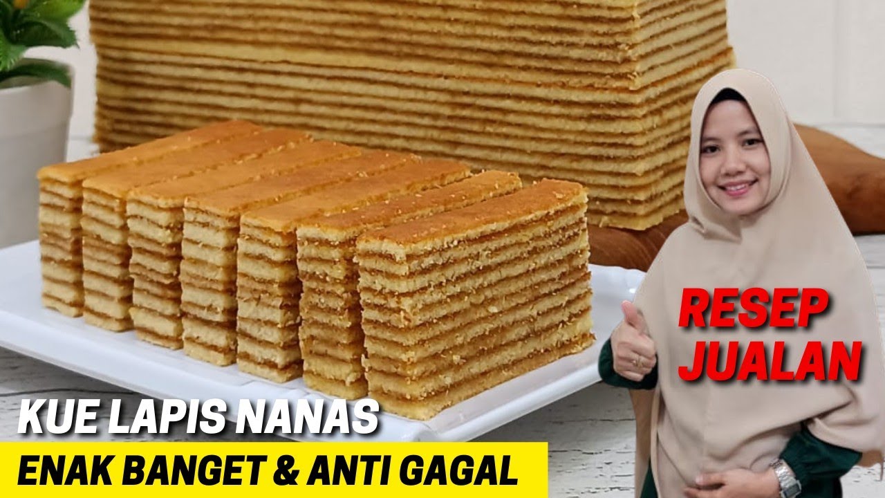 RESEP LAPIS NANAS INI ENAK BANGET & ANTI GAGAL