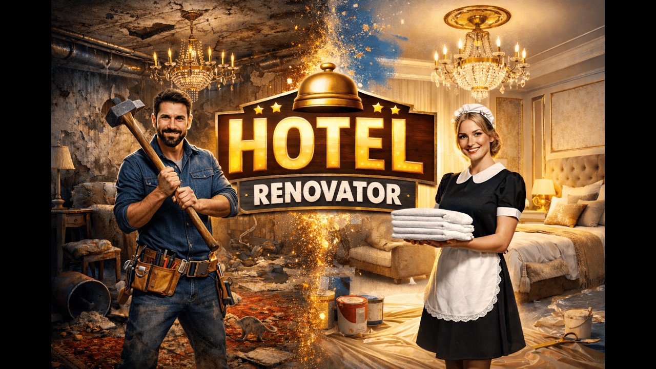 Hotel Renovator | Открыли Ресторан / Начали Сад на крыше! #7.
