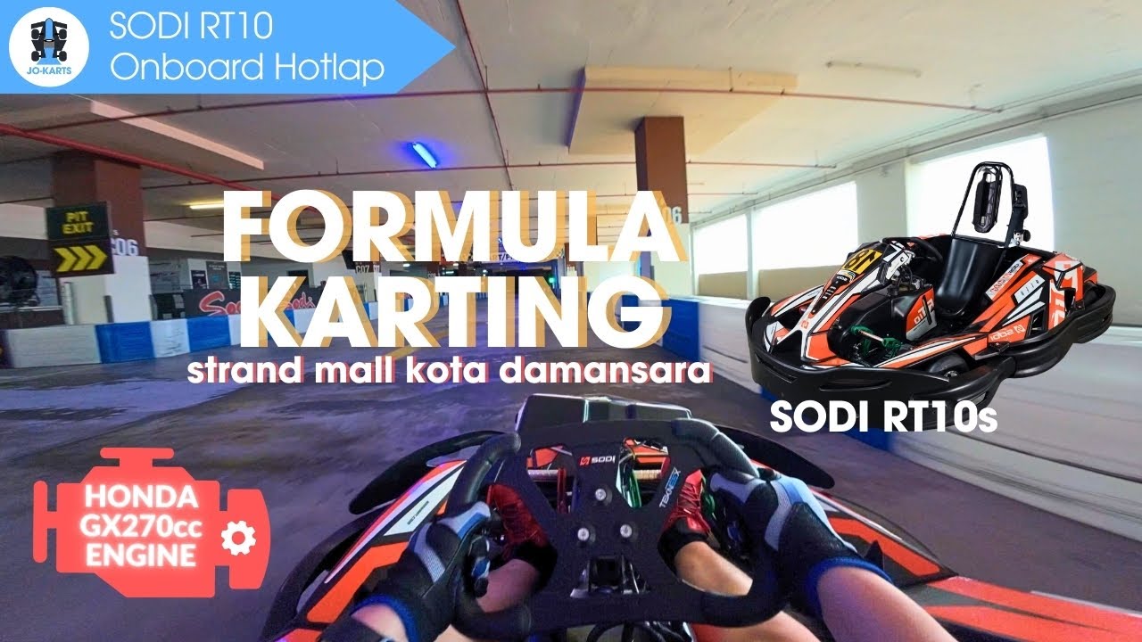 Formula Karting Strand Mall Kota Damansara Go Karting | SODI RT10 Hotlap [4K/50FPS]