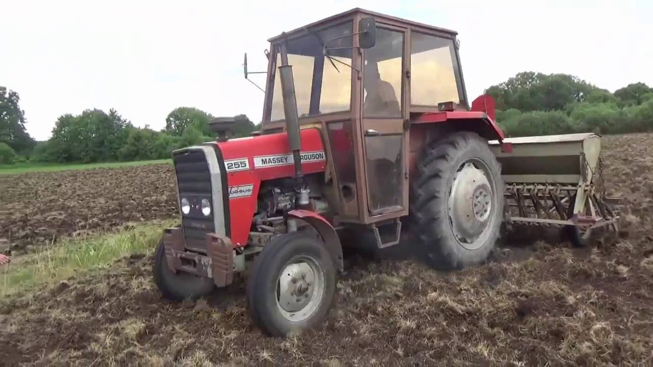 Rekultywacja łąki 2016 John Deree 6800 Massey Ferguson 255 Belarus 82