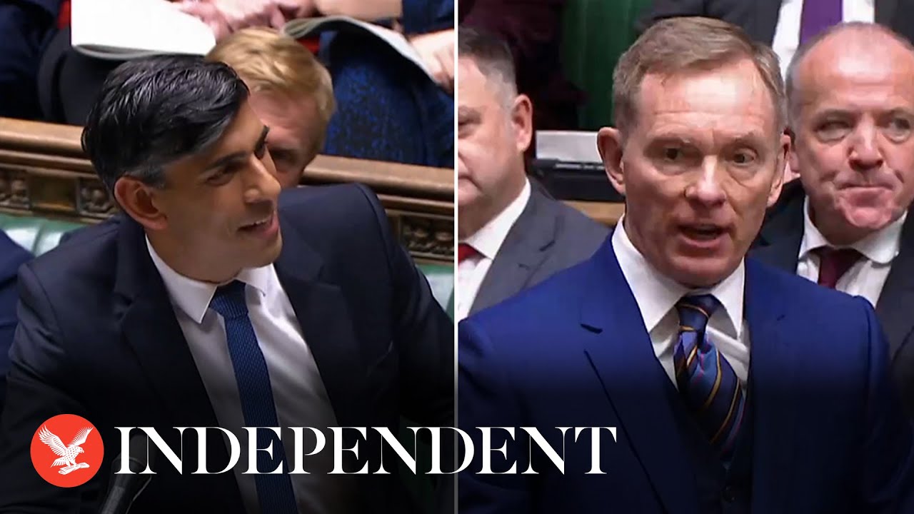 PMQs: Rishi Sunak labelled as 'desperate' and more unpopular than Boris Johnson