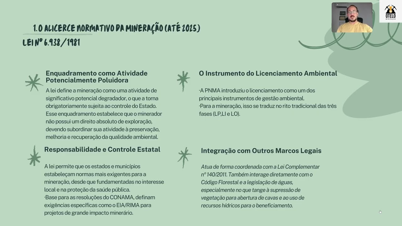Dos Primórdios da Consciência Ambiental ao Novo Marco Regulatório.