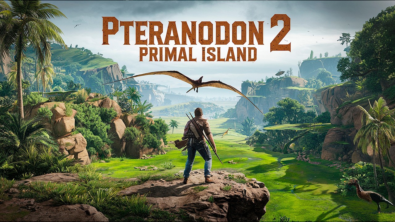 Sobreviver Nessa Ilha de Dinossauros é Quase Impossível... - Pteranodon 2: Primal Island Demo