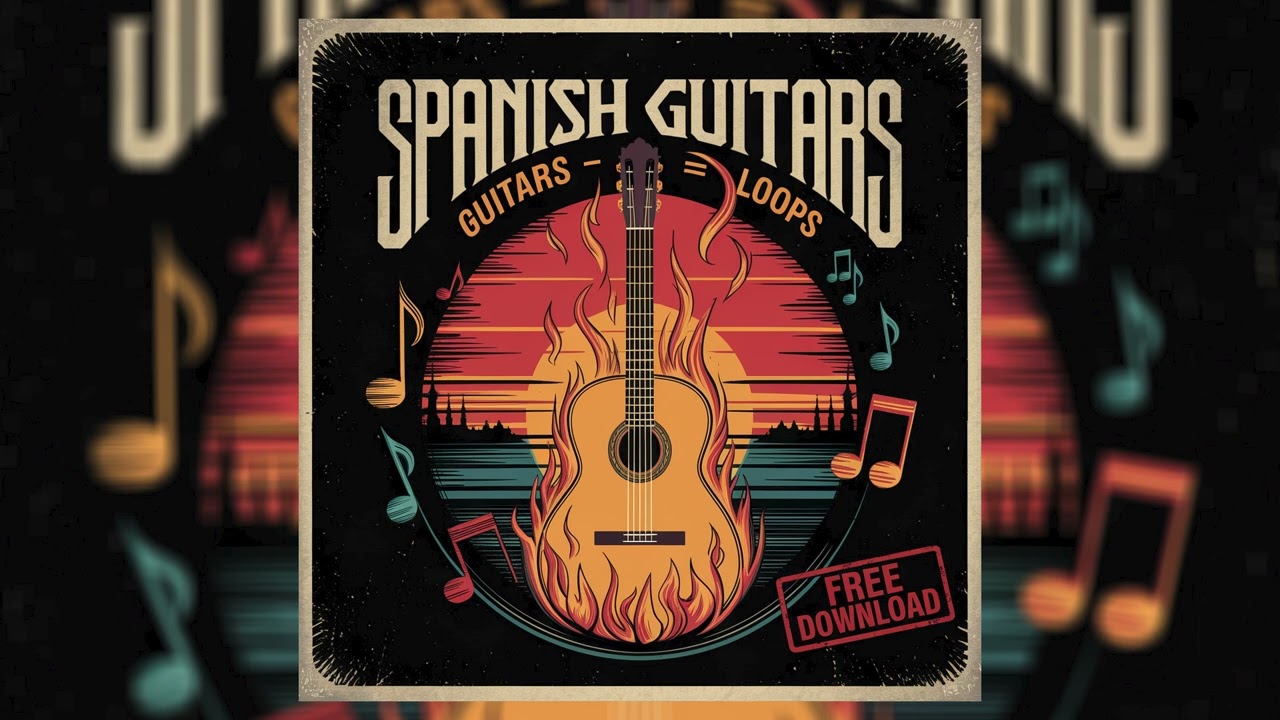 [FREE DOWNLOAD] Spanish Guitars - Spanish Guitar Loop Kit, Latin Guitar Samples