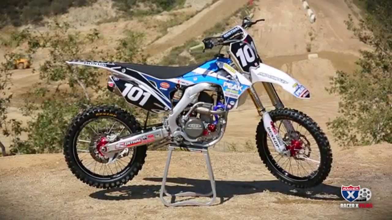 2014 Honda CRF250R Pro Circuit Peak Retro Look