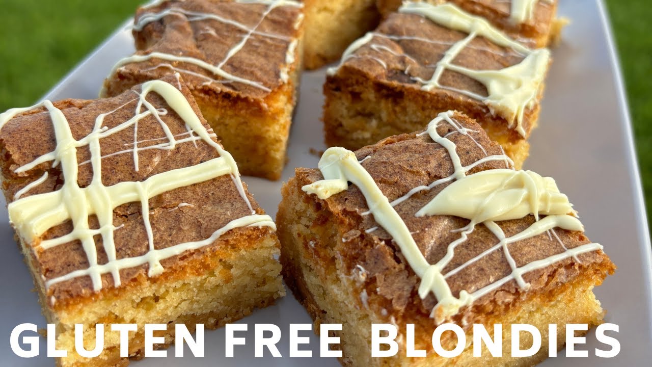 Gluten Free Blondies Recipe 💛
