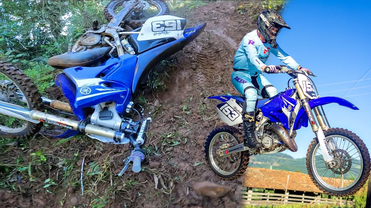 MORRO DESAFIO vs YZ125! 12ª Trilha de Macieira/SC