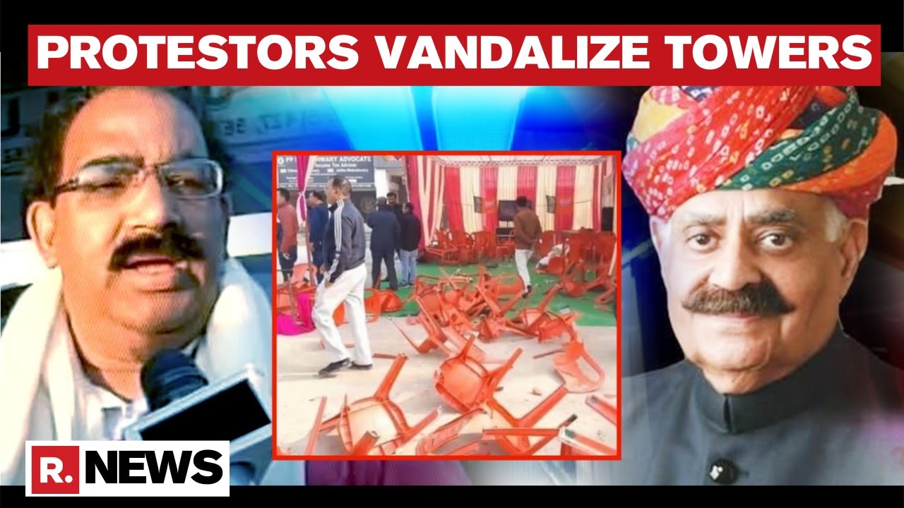 Punjab BJP Leaders To Meet Governor After Protesting Farmers Damage Telecom Towers In The State