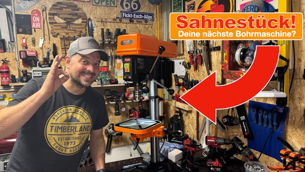 Riesig! ist das deine nächste Bohrmaschine? Diese Vevor Tischbohrmaschine könnte bald dir gehören!