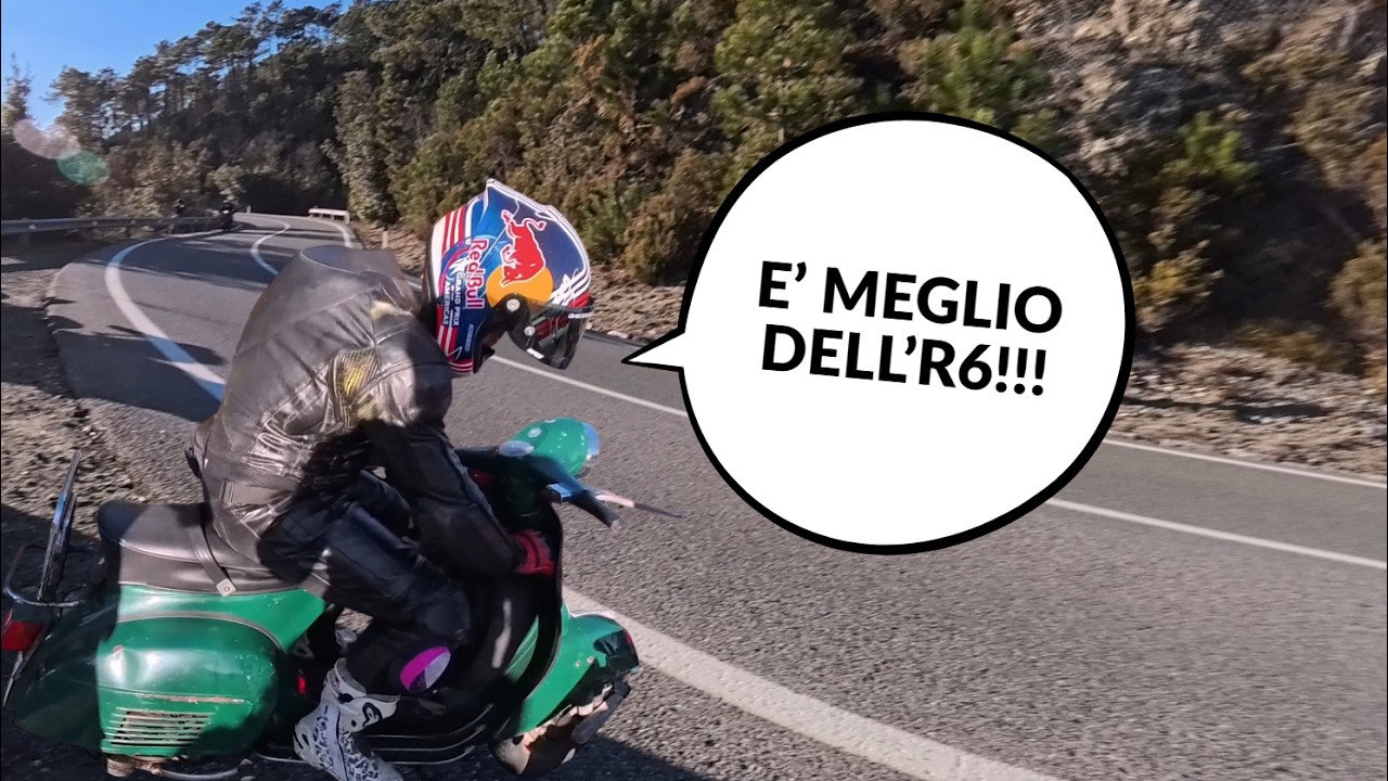La Vespa che è meglio della Yamaha R6!!!