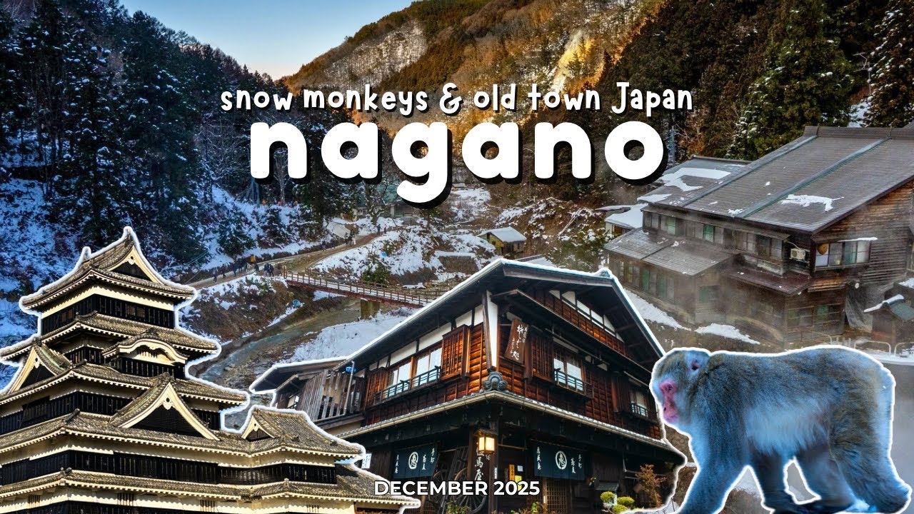 Road to Nagano from Nagoya 🚂 Magome-juku, Matsumoto, & Snow Monkeys | Monique Talusan