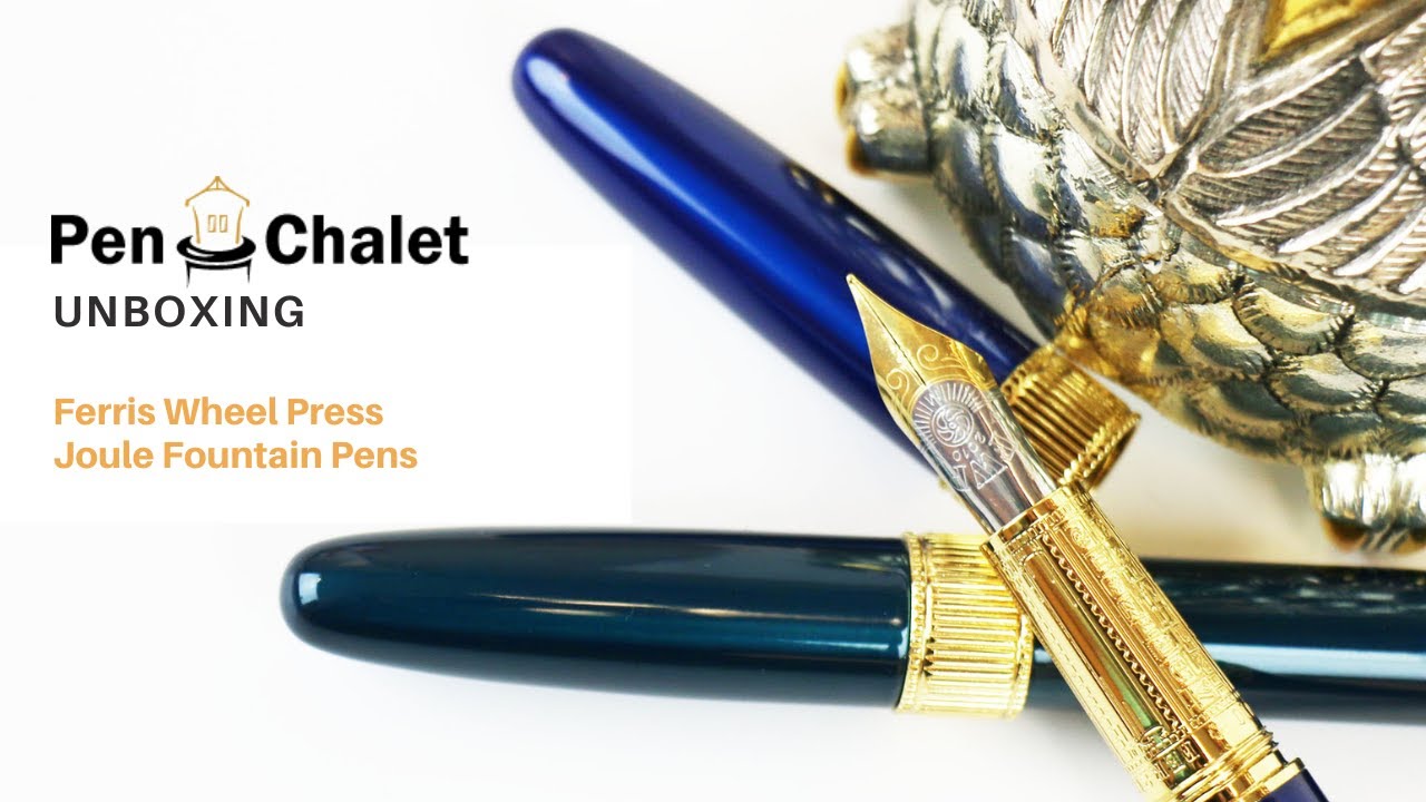 Unboxing the 2024 Ferris Wheel Press JOULE Fountain Pen