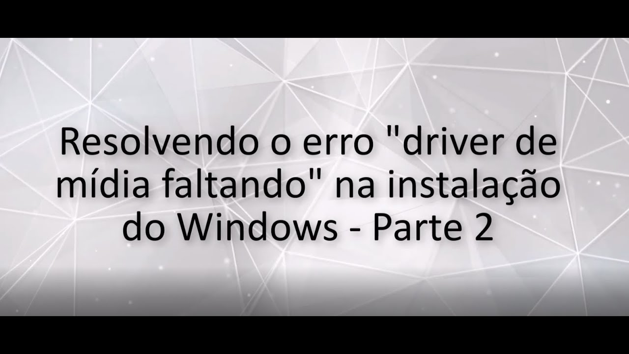 Resolvendo erro 