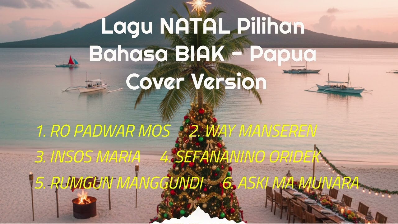 LAGU NATAL PILIHAN BHS. BIAK-PAPUA | Cover Version