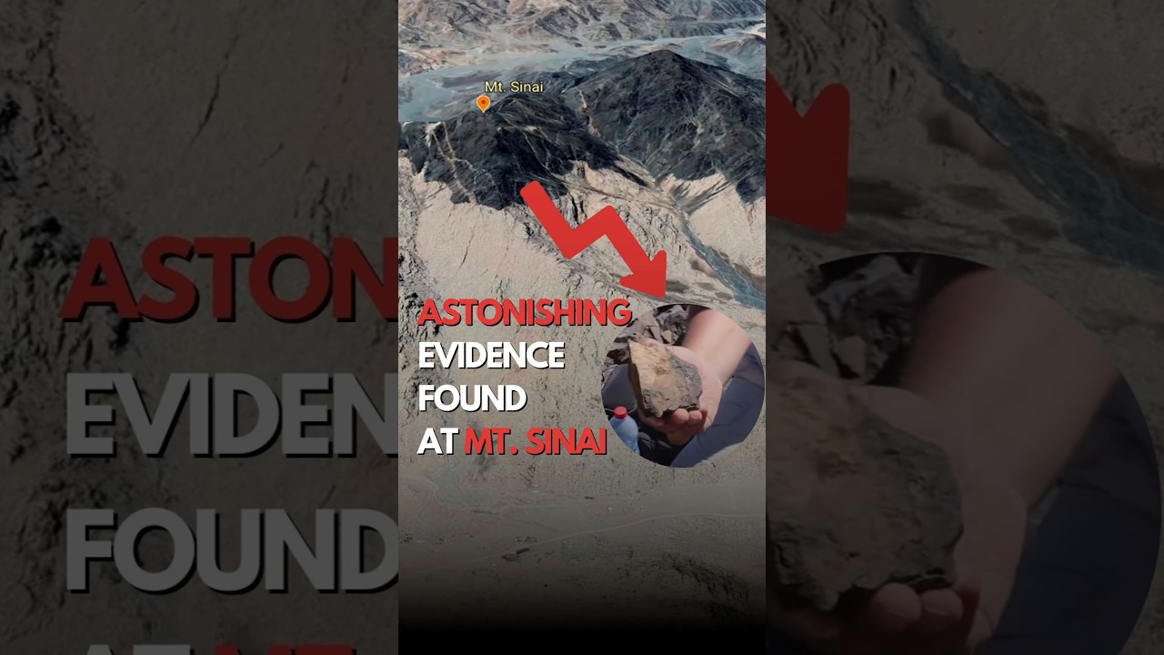 𝗔𝘀𝘁𝗼𝗻𝗶𝘀𝗵𝗶𝗻𝗴 𝗘𝘃𝗶𝗱𝗲𝗻𝗰𝗲 𝗙𝗼𝘂𝗻𝗱 𝗮𝘁 𝗠𝗼𝘂𝗻𝘁 𝗦𝗶𝗻𝗮𝗶 #evidence #bible #oldtestament #history #education