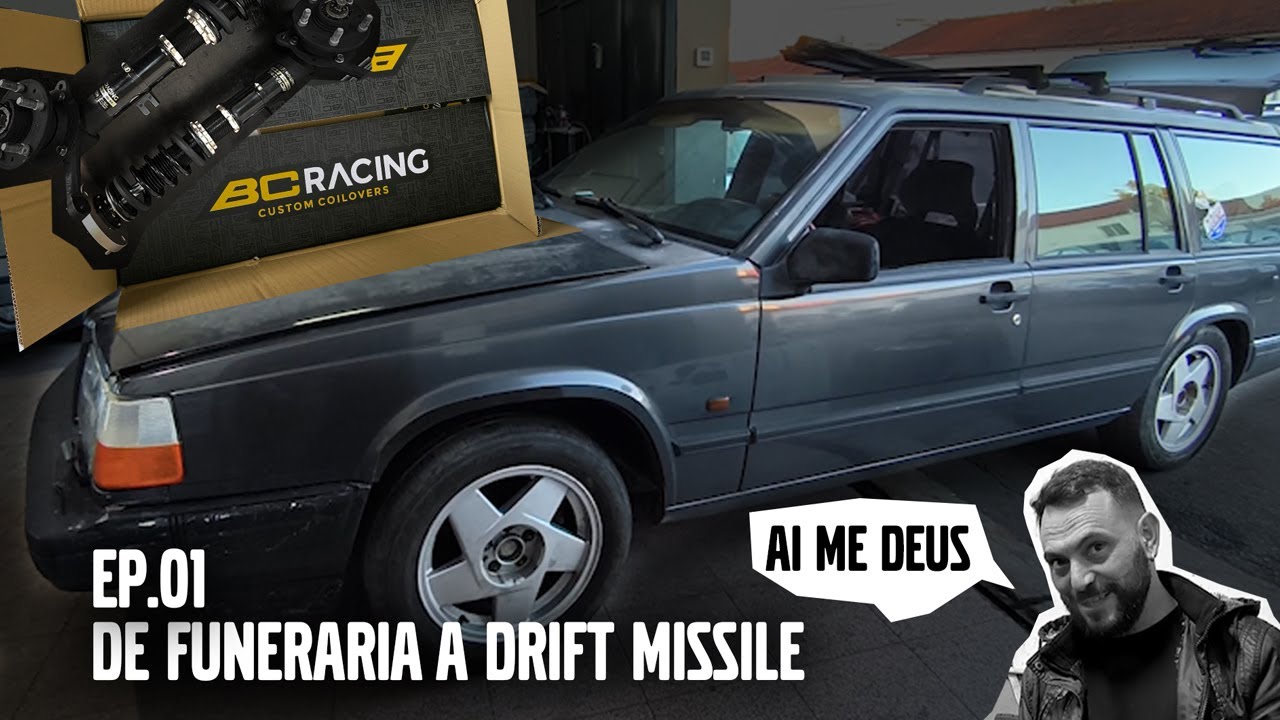 DE FUNERÁRIA A DRIFT MISSILE VOLVO 945 + BC RACING 245