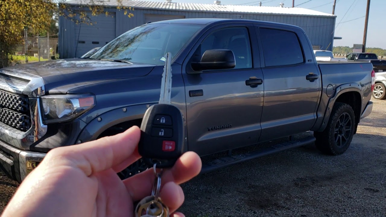 2018 Toyota Tundra remote start