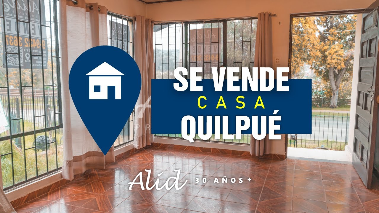 VENDO CASA EN QUILPUE 🚀: Gran OPORTUNIDAD con amplio terreno para construir un CONDOMINIO