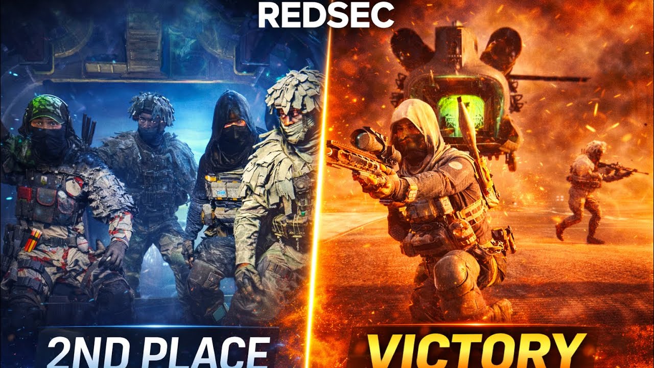 Battlefield 6 RedSec | From 2nd Place to Victory | Tactical Squad Gameplay (No Commentary)